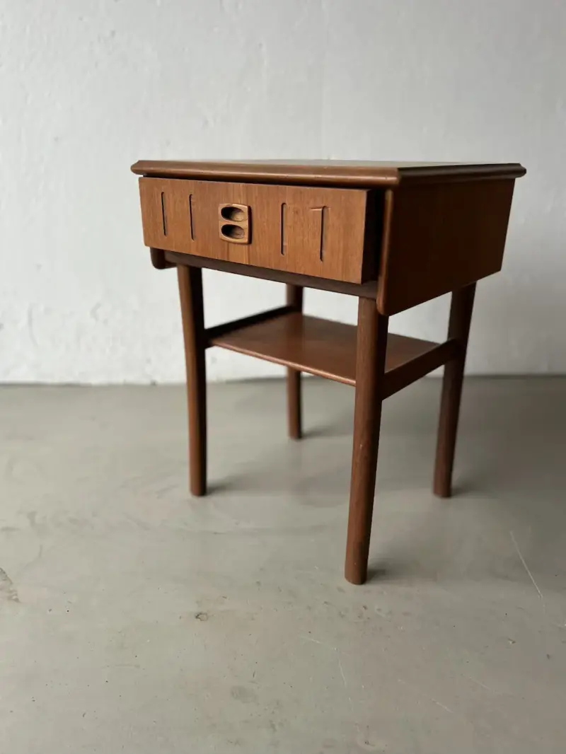 Tekk nátt/hliðar- borð - Image 6