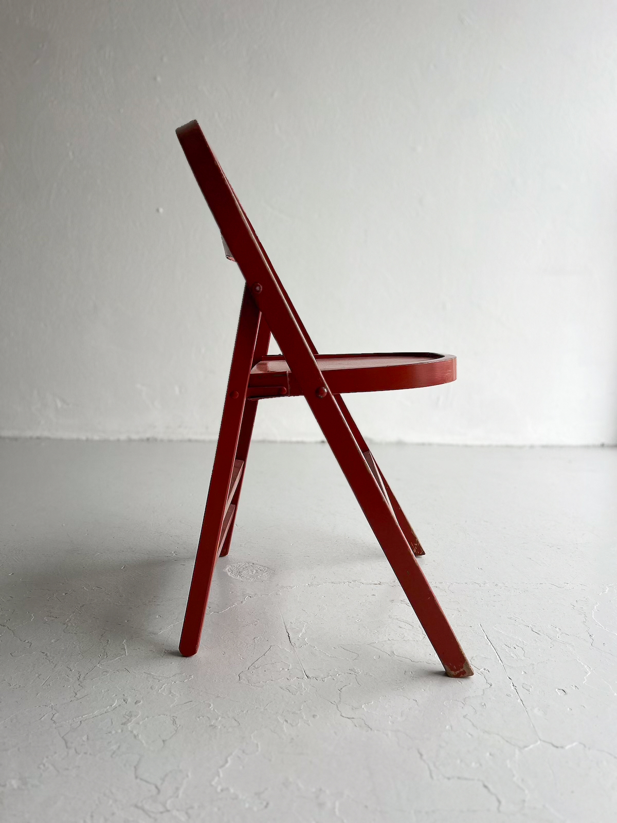 Rauður klappstóll - Image 4