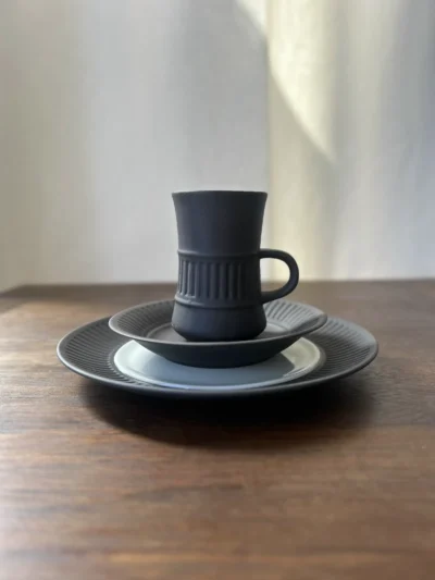 Flamestone Fluted Brown - Jens Harald Quistgaard