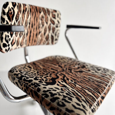 Leopard skrifborðsstóll