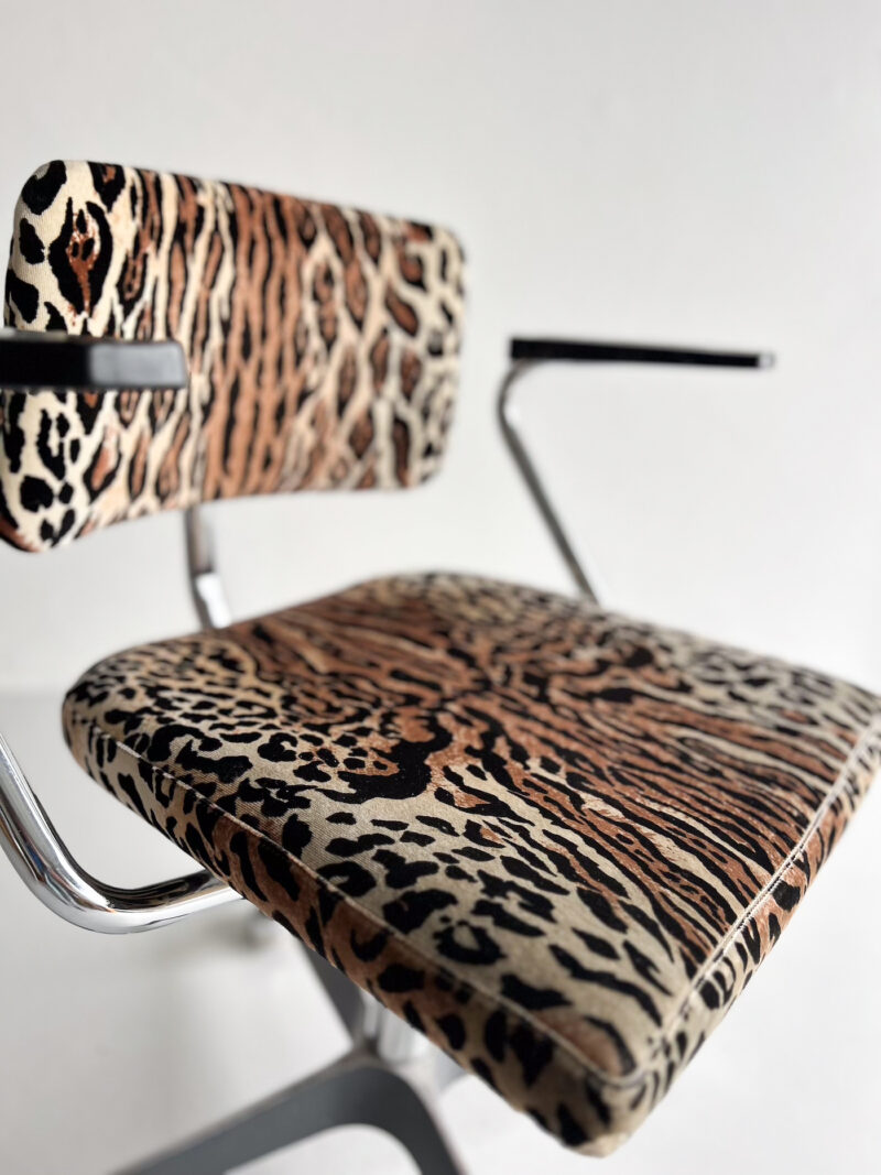 Leopard skrifborðsstóll