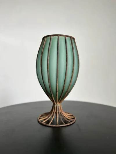 Grænn Murano vasi