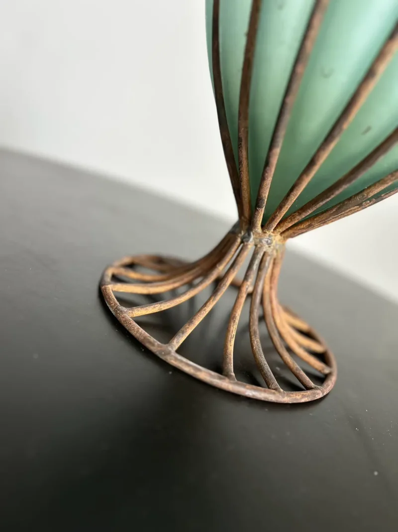 Grænn Murano vasi - Image 3