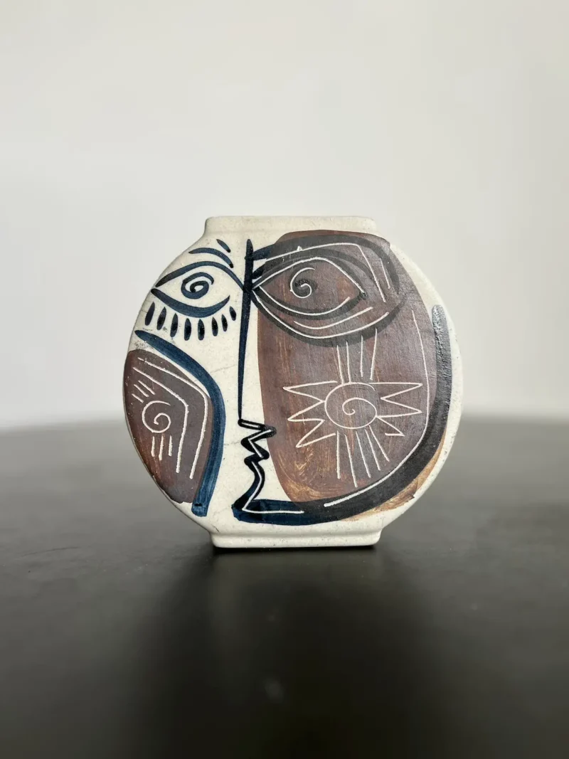 Handmálaður vasi - Alfonso Otero Regal - Image 7