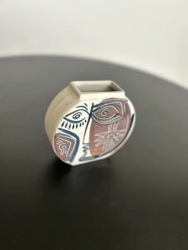 Handmálaður vasi - Alfonso Otero Regal - Image 3