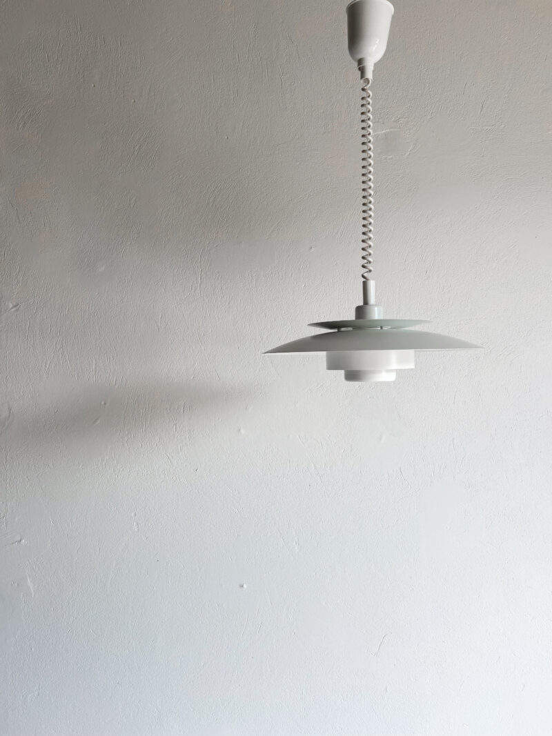 Hvítt vintage loftljós - Image 7