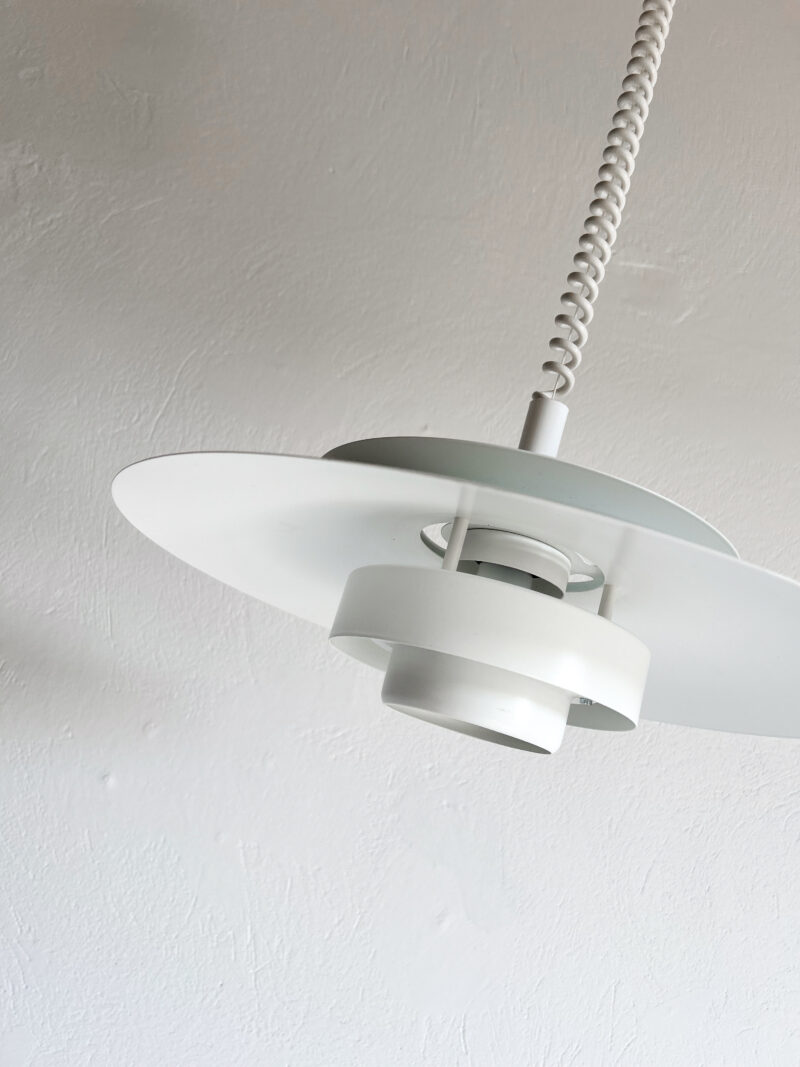 Hvítt vintage loftljós - Image 2
