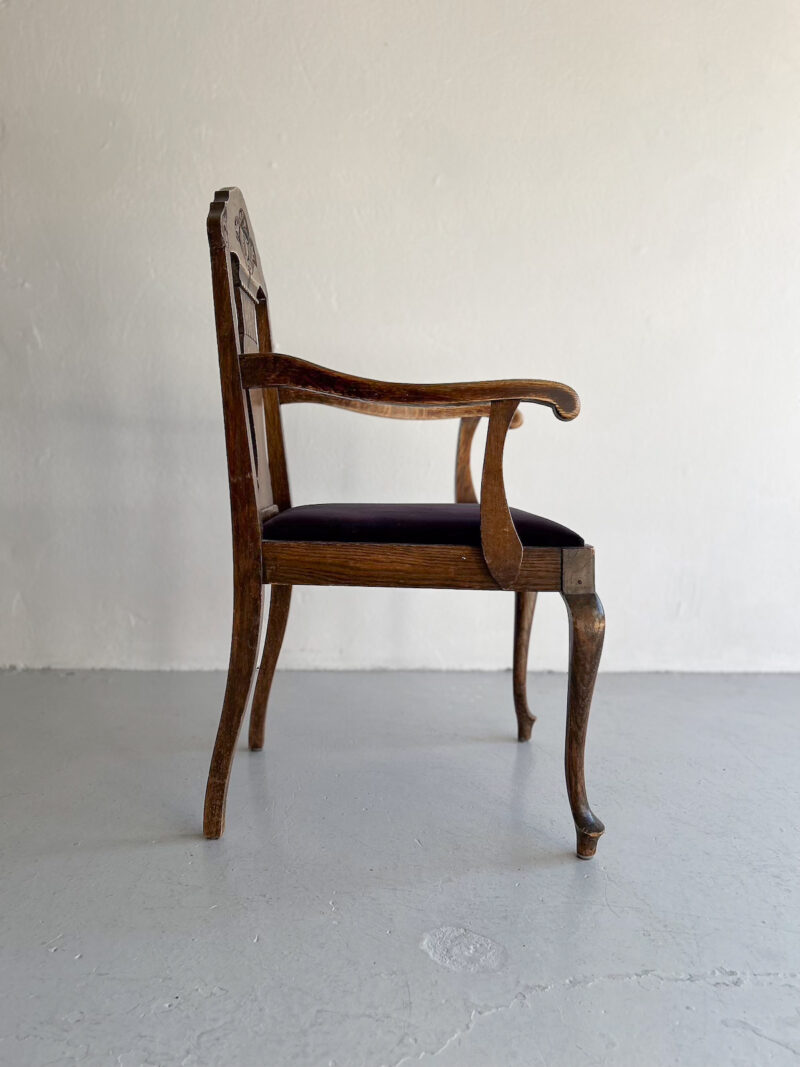 Antík stólapar - Image 7