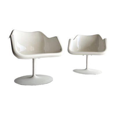 Vintage stólapar - lágir (2 saman)