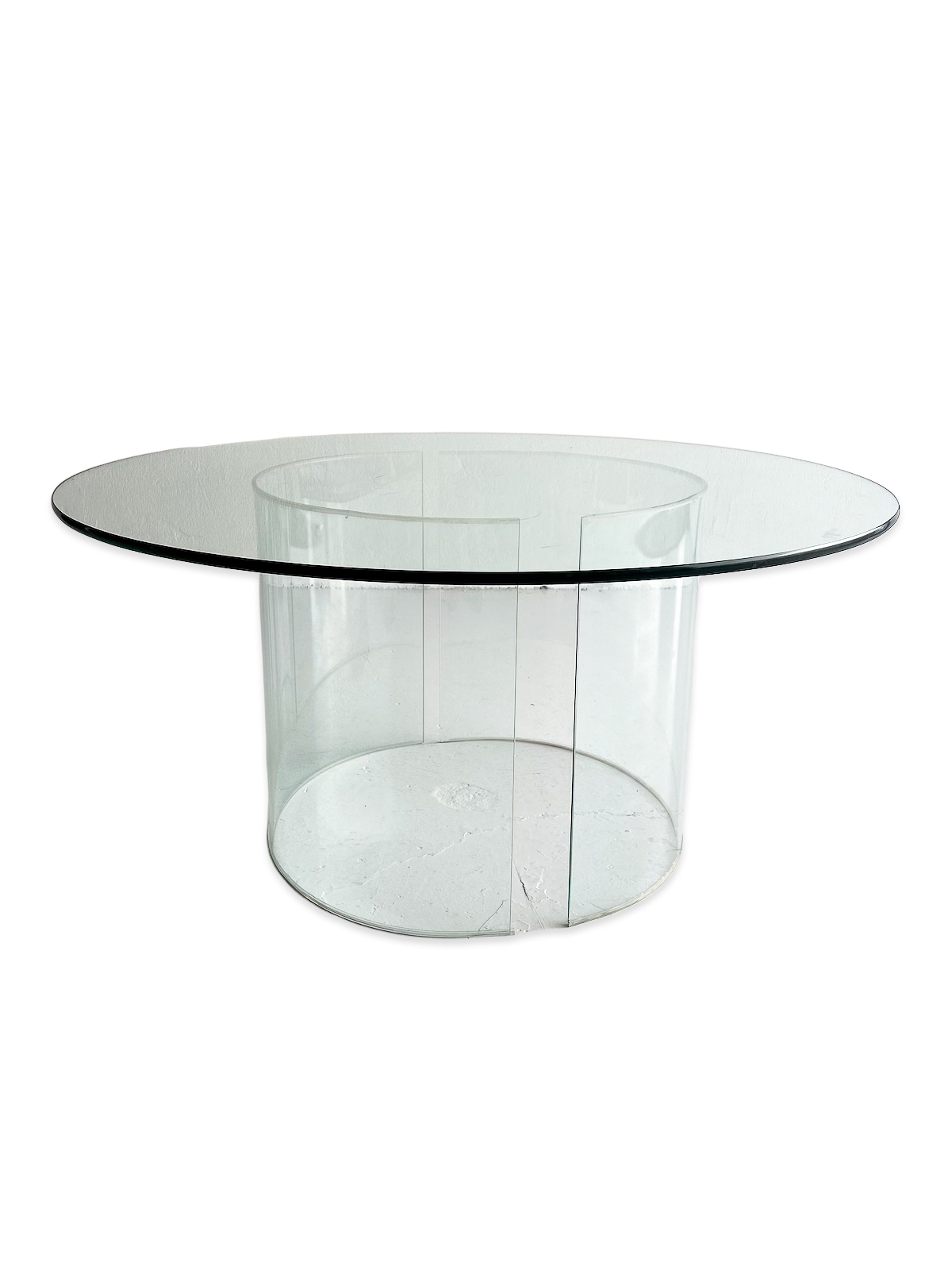 Sófaborð úr gleri