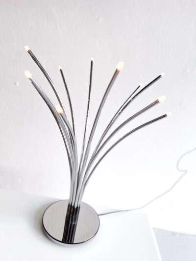 Dimmanlegur króm borðlampi