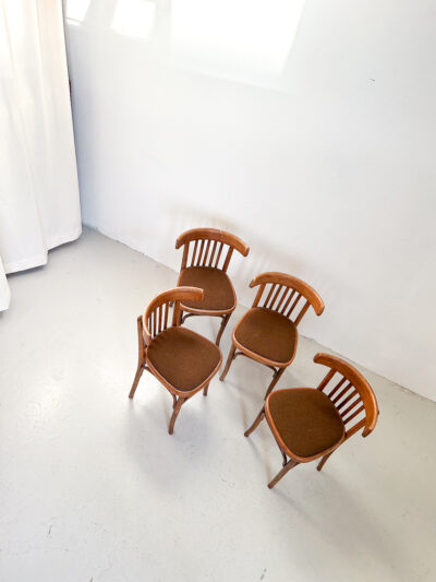 Bistro stólasett (5 saman)