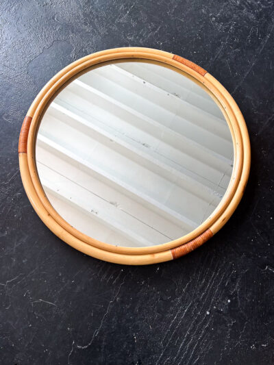 Stór bambus spegill