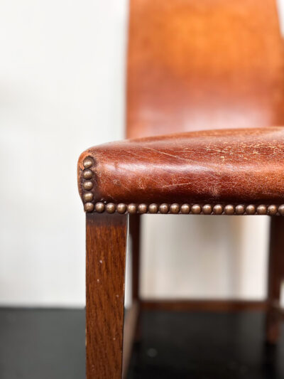 Vintage leðurstóll